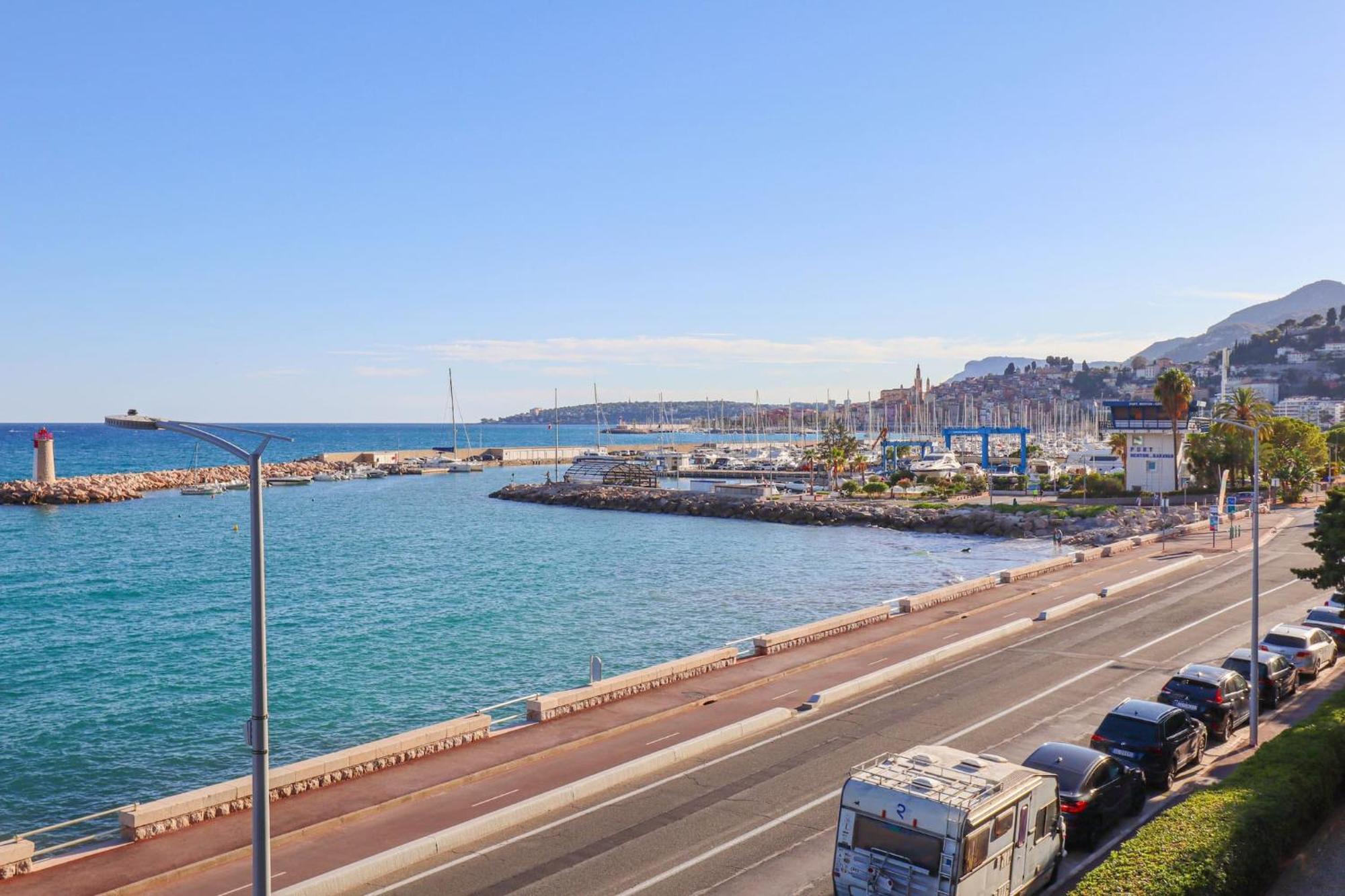 « Chateau Saint Louis 3 » Vue Mer, Terrasse Menton